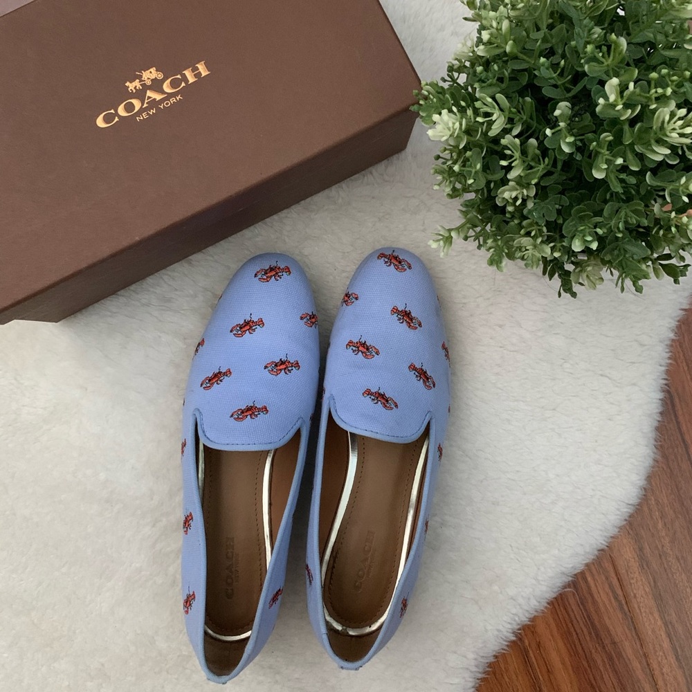 Coach Utopia Canvas Loafers (Women’s) Size 8